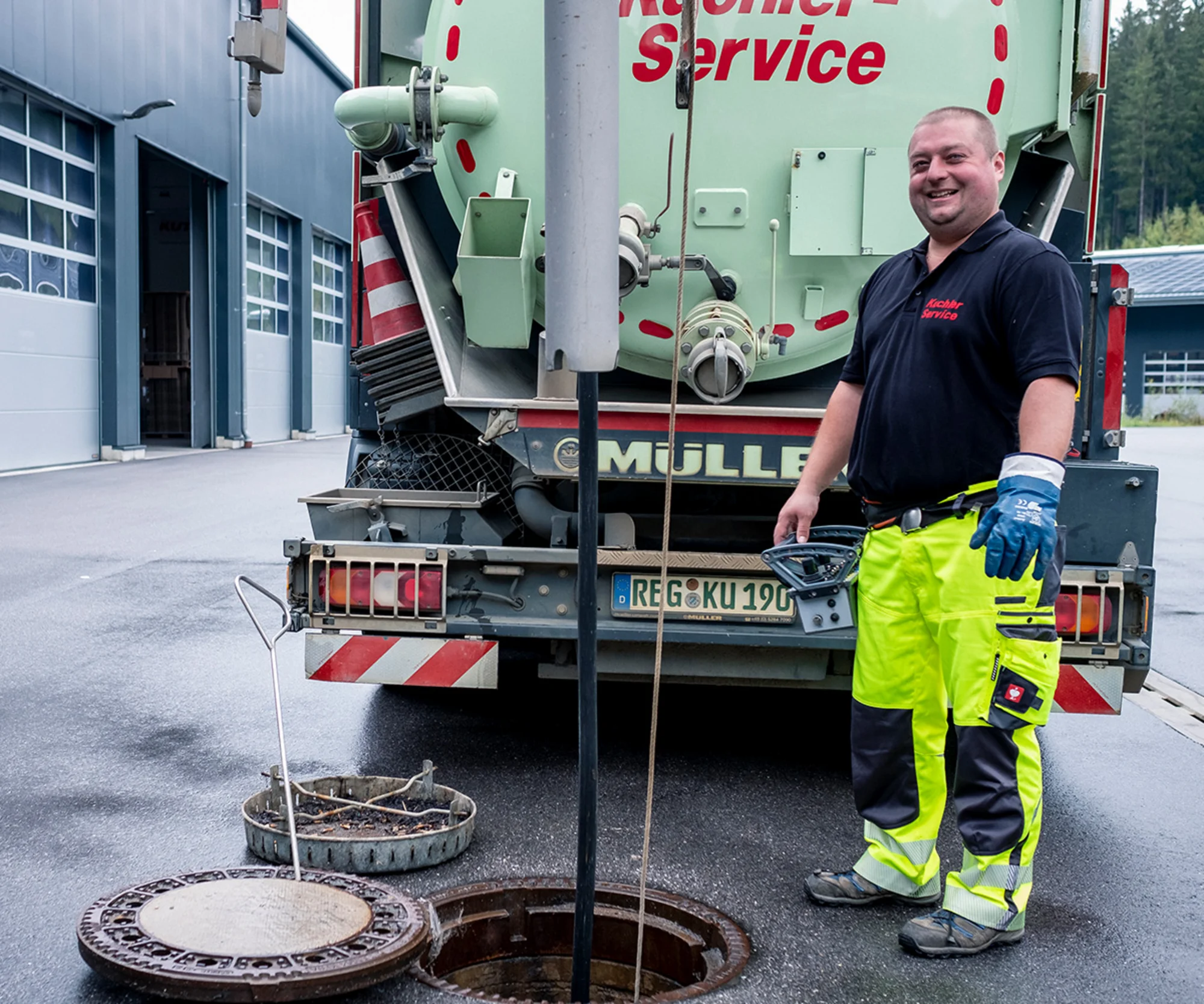 Kanalreinigung Regensburg mit Kuchler GmbH